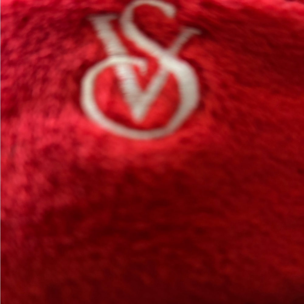 Victoria's Secret Red Plush Robe - Picture 4 of 4